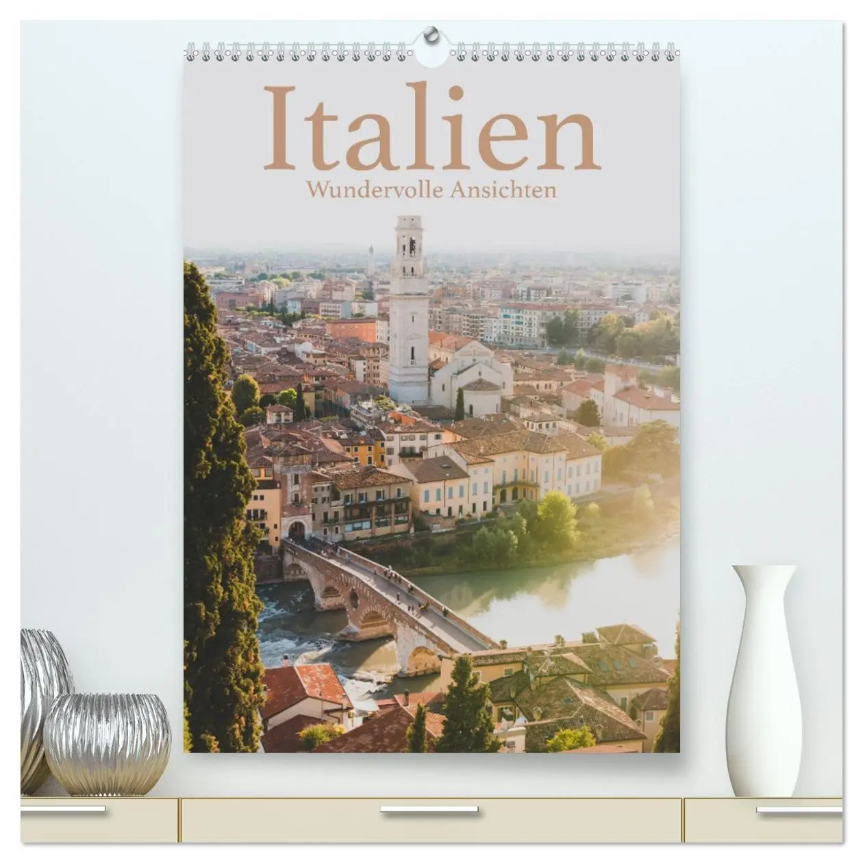 Cover: 9783516356793 | Italien - Wundervolle Ansichten (hochwertiger Premium Wandkalender...