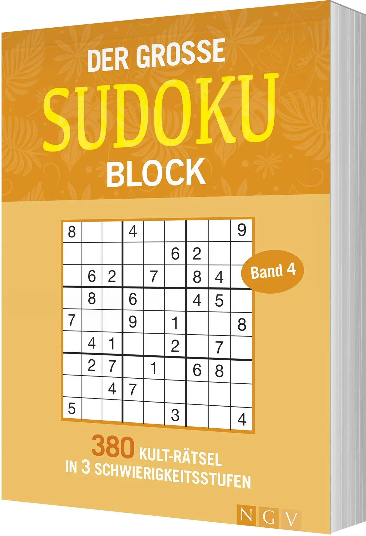 Cover: 9783625186793 | Der große Sudokublock Band 4 | Taschenbuch | Der große Sudokublock