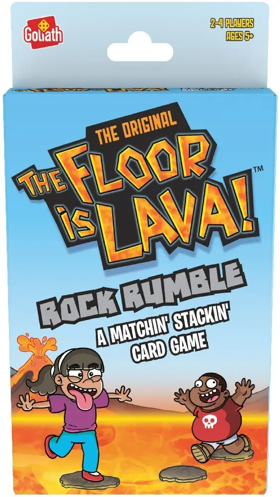 Cover: 8720077296893 | The Floor Is Lava - Lava Rush Card Game 12L | Spiel | In Karton | 2024