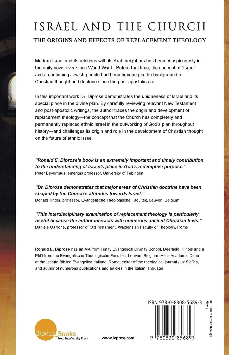 Rückseite: 9780830856893 | Israel and the Church | Ronald E. Diprose | Taschenbuch | Englisch