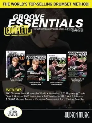 Cover: 9781476886893 | Tommy Igoe - Groove Essentials 1.0/2.0 Complete Book/Online Audio