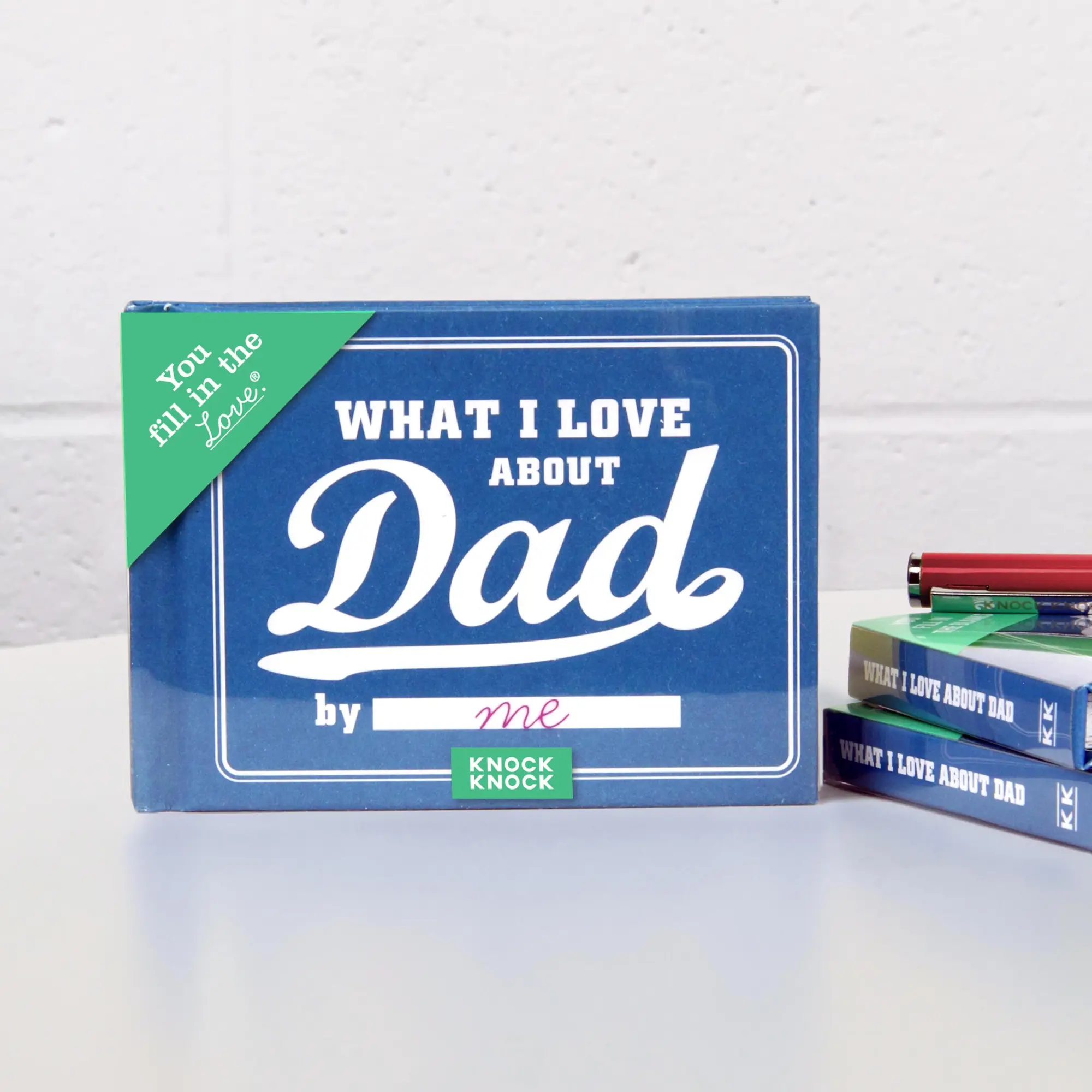 Bild: 9781601066893 | What I Love about Dad Fill in the Love Book | Knock Knock | Buch
