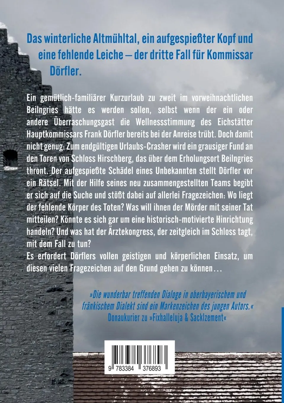 Rückseite: 9783384376893 | Großkopfert | Ein Altmühltal Krimi | Philipp Nadler | Taschenbuch