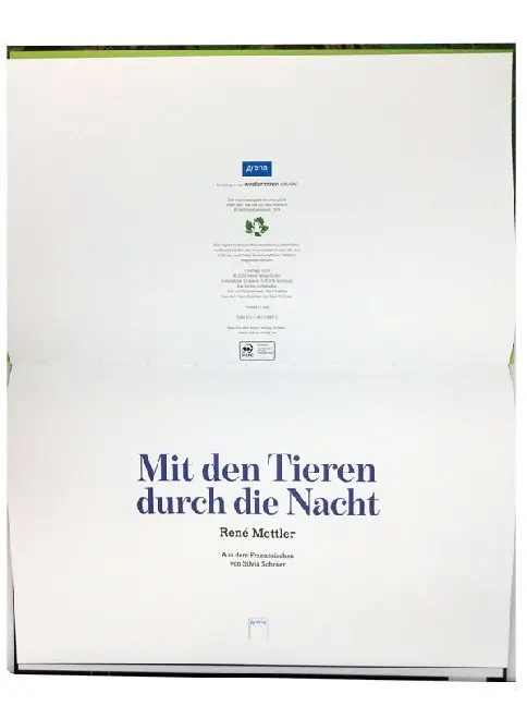 Bild: 9783401716893 | Mit den Tieren durch die Nacht | René Mettler | Buch | 48 S. | Deutsch