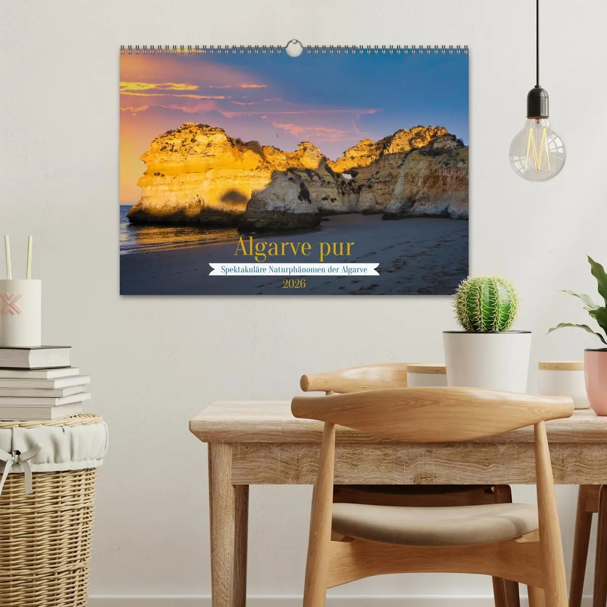 Bild: 9783457496893 | Algarve pur (Wandkalender 2026 DIN A3 quer), CALVENDO Monatskalender