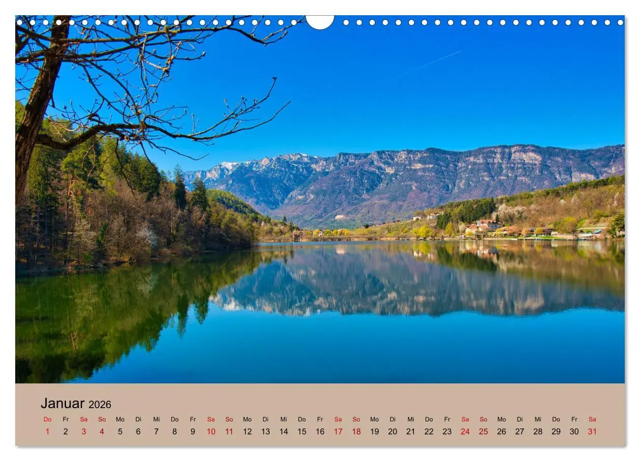 Bild: 9783457566893 | Streifzüge durch Südtirol (Wandkalender 2026 DIN A3 quer), CALVENDO...
