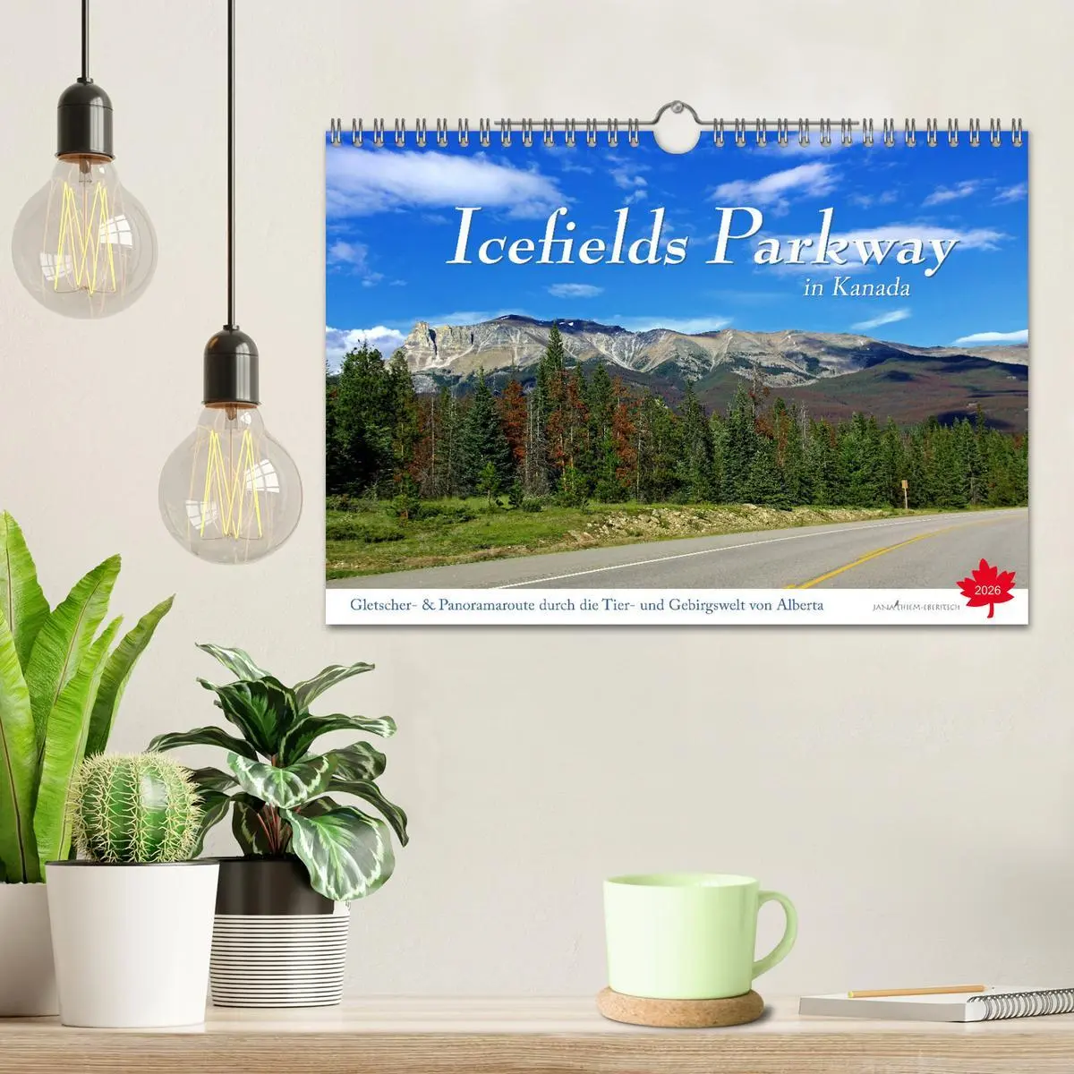 Bild: 9783457636893 | Icefields Parkway in Kanada (Wandkalender 2026 DIN A4 quer),...