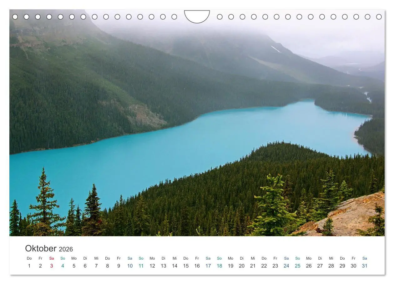 Bild: 9783457636893 | Icefields Parkway in Kanada (Wandkalender 2026 DIN A4 quer),...