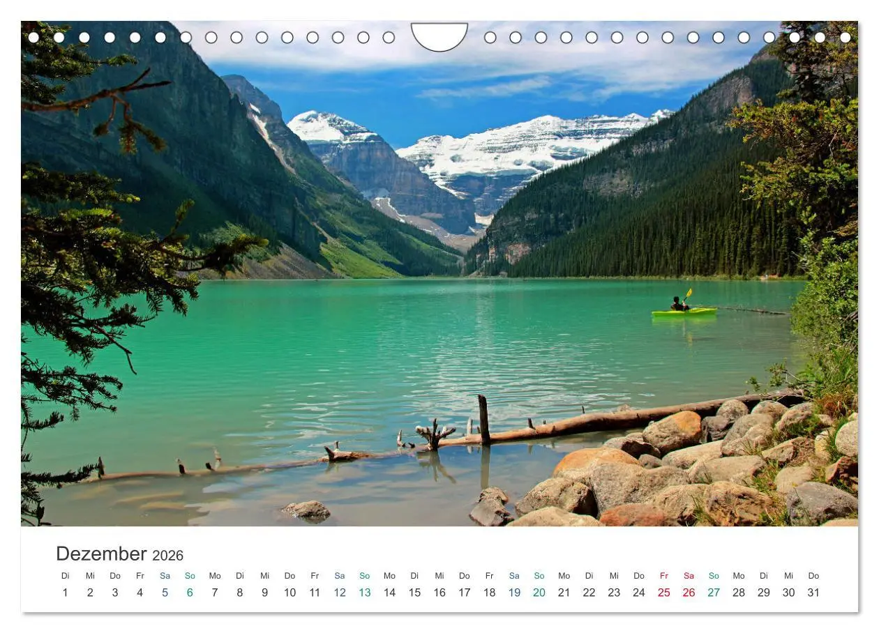 Bild: 9783457636893 | Icefields Parkway in Kanada (Wandkalender 2026 DIN A4 quer),...