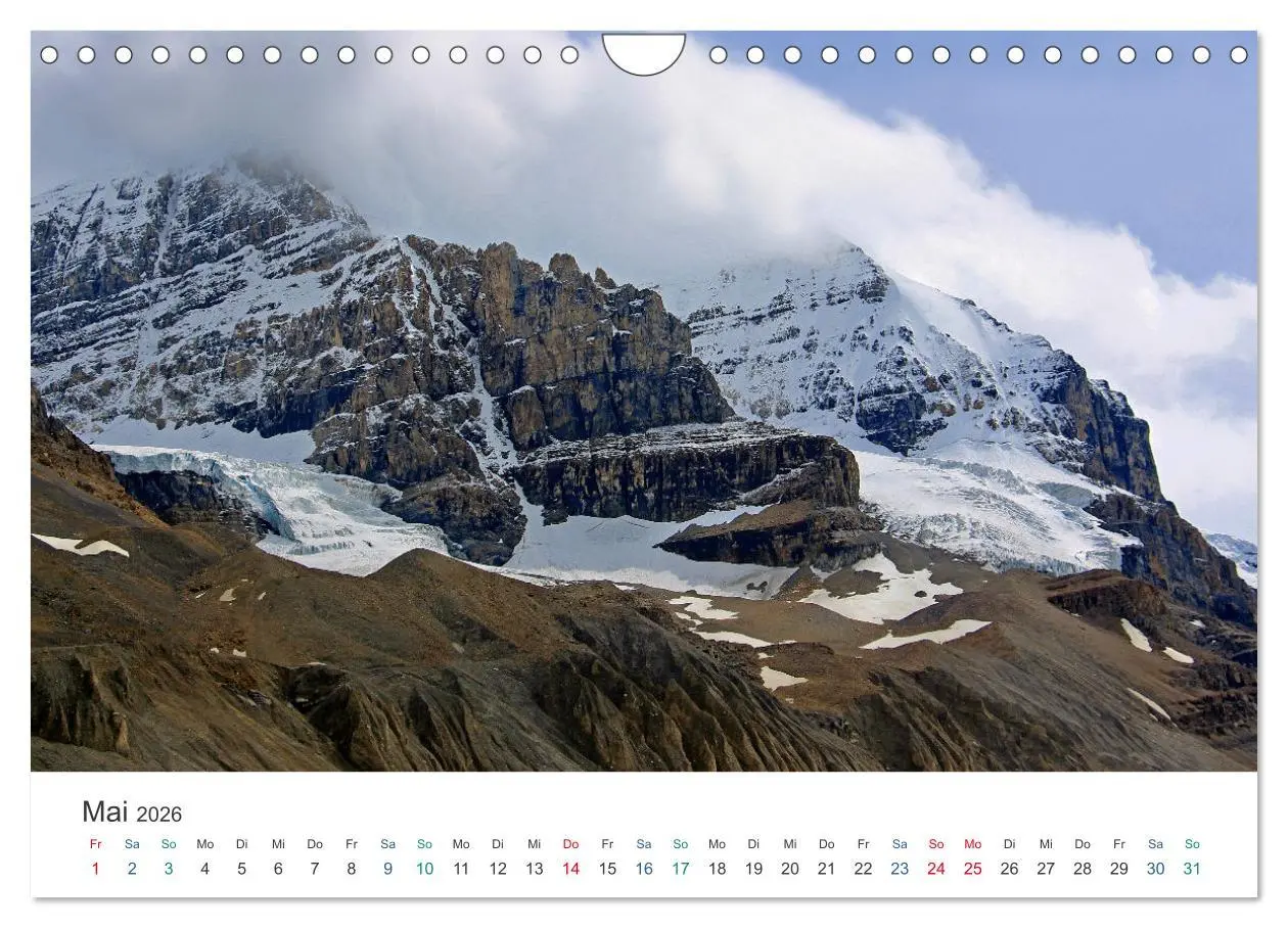 Bild: 9783457636893 | Icefields Parkway in Kanada (Wandkalender 2026 DIN A4 quer),...