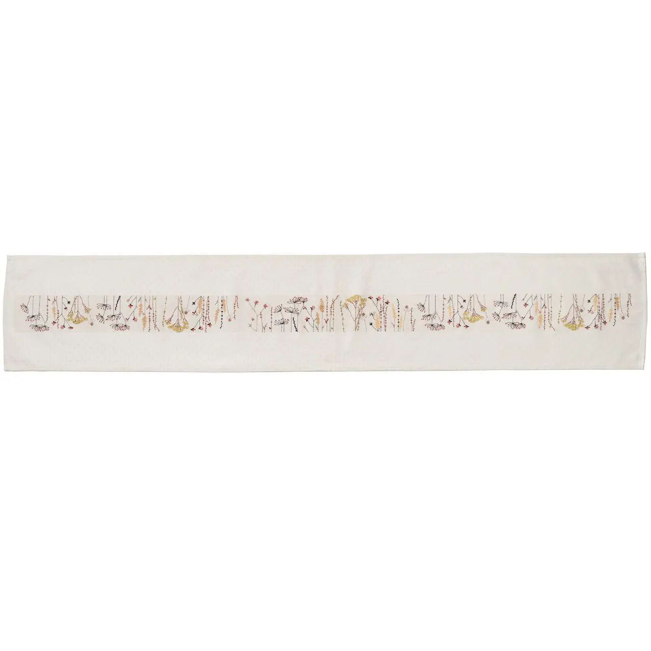 Stickpackung Gezählter Kreuzstich, Tischband Blumen und Gräser