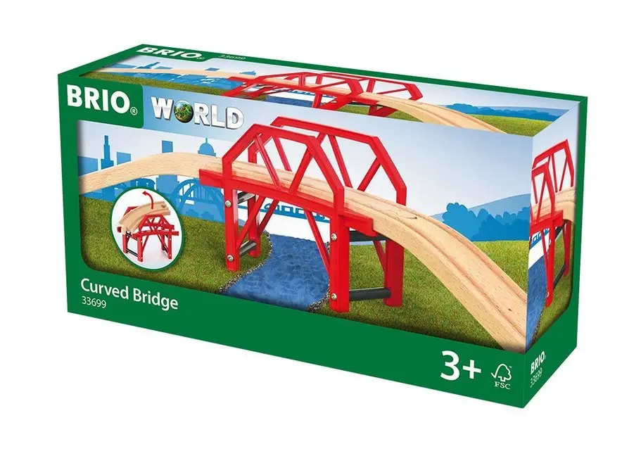 Cover: 7312350336993 | 33699 BRIO Bahnbrücke mit Auffahrten | BRIO® | Spiel | In Schachtel