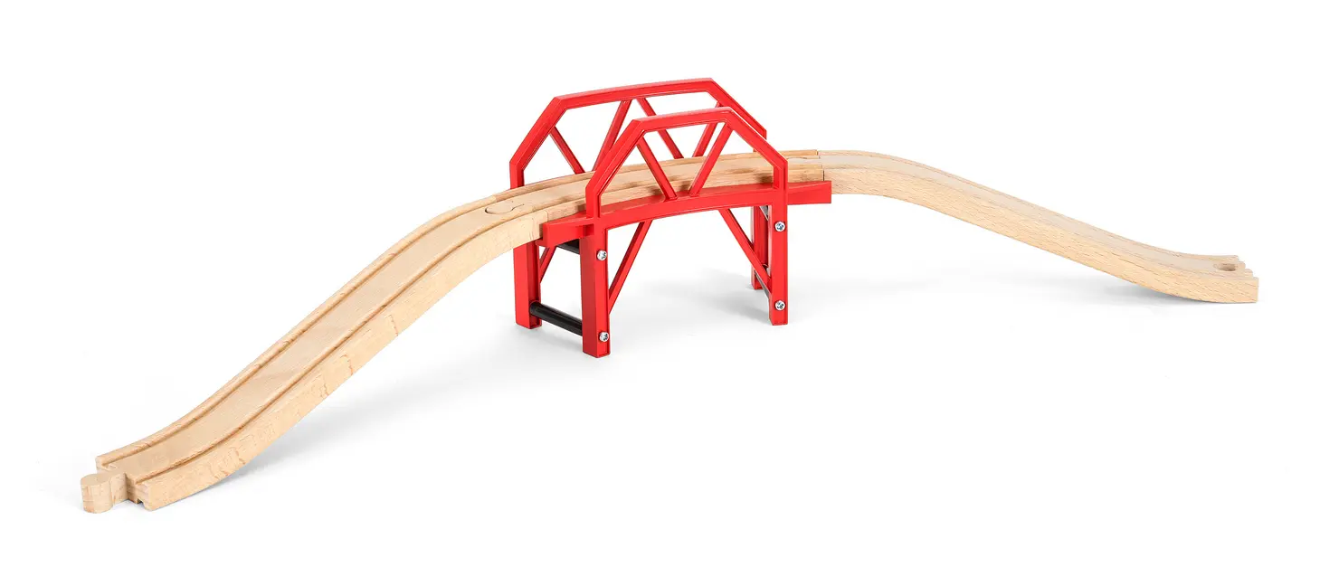 Bild: 7312350336993 | 33699 BRIO Bahnbrücke mit Auffahrten | BRIO® | Spiel | In Schachtel