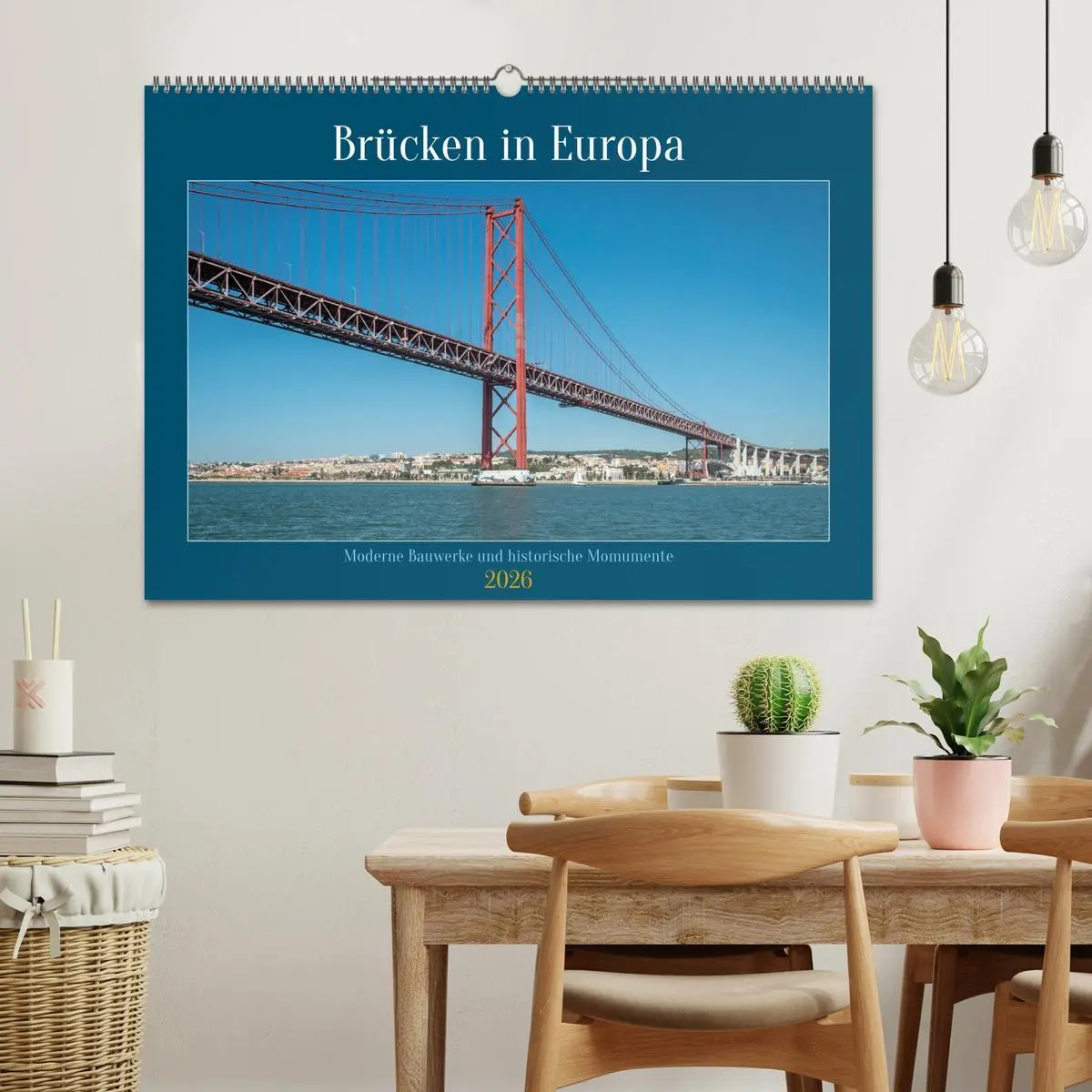 Bild: 9783457486993 | Brücken in Europa (Wandkalender 2026 DIN A2 quer), CALVENDO...