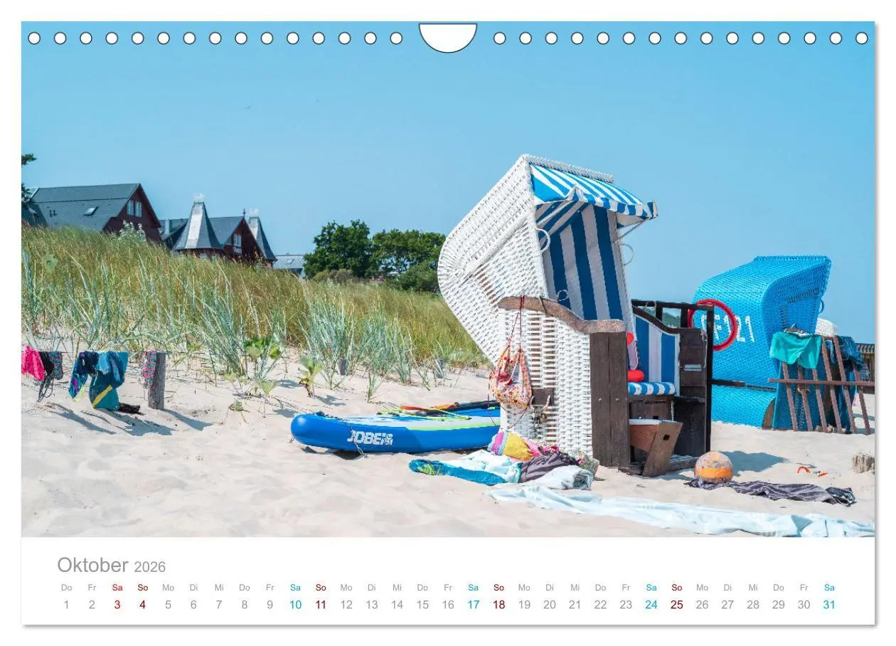 Bild: 9783457626993 | Insel Usedom - It's Summer Time (Wandkalender 2026 DIN A4 quer),...
