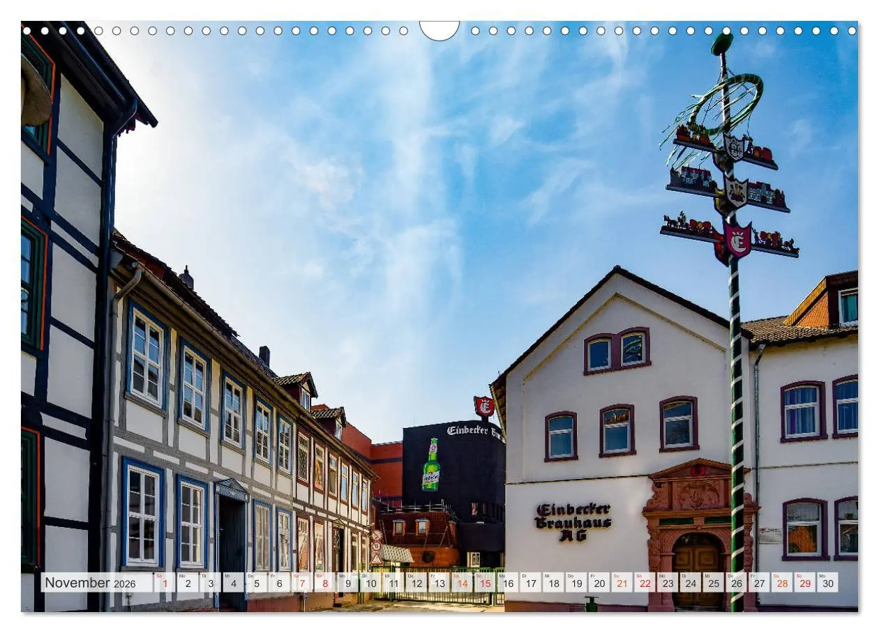 Bild: 9783457796993 | Einbeck Impressionen (Wandkalender 2026 DIN A3 quer), CALVENDO...