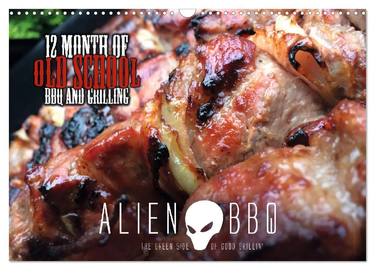 Cover: 9783516026993 | ALIEN-BBQ 2026 (Wandkalender 2026 DIN A3 quer), CALVENDO...