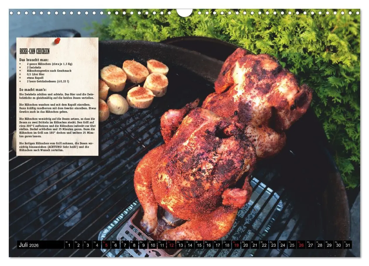 Bild: 9783516026993 | ALIEN-BBQ 2026 (Wandkalender 2026 DIN A3 quer), CALVENDO...