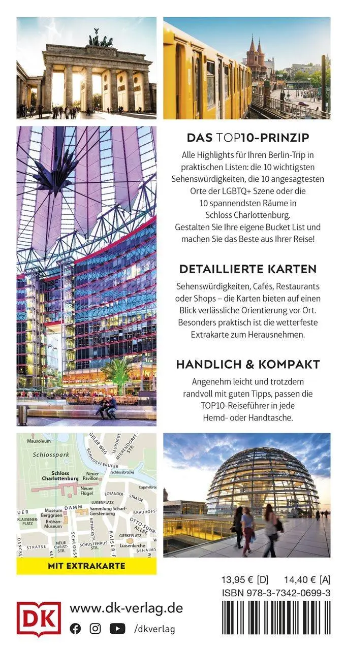 Rückseite: 9783734206993 | TOP10 Reiseführer Berlin | DK Verlag - Reise | Taschenbuch | Deutsch
