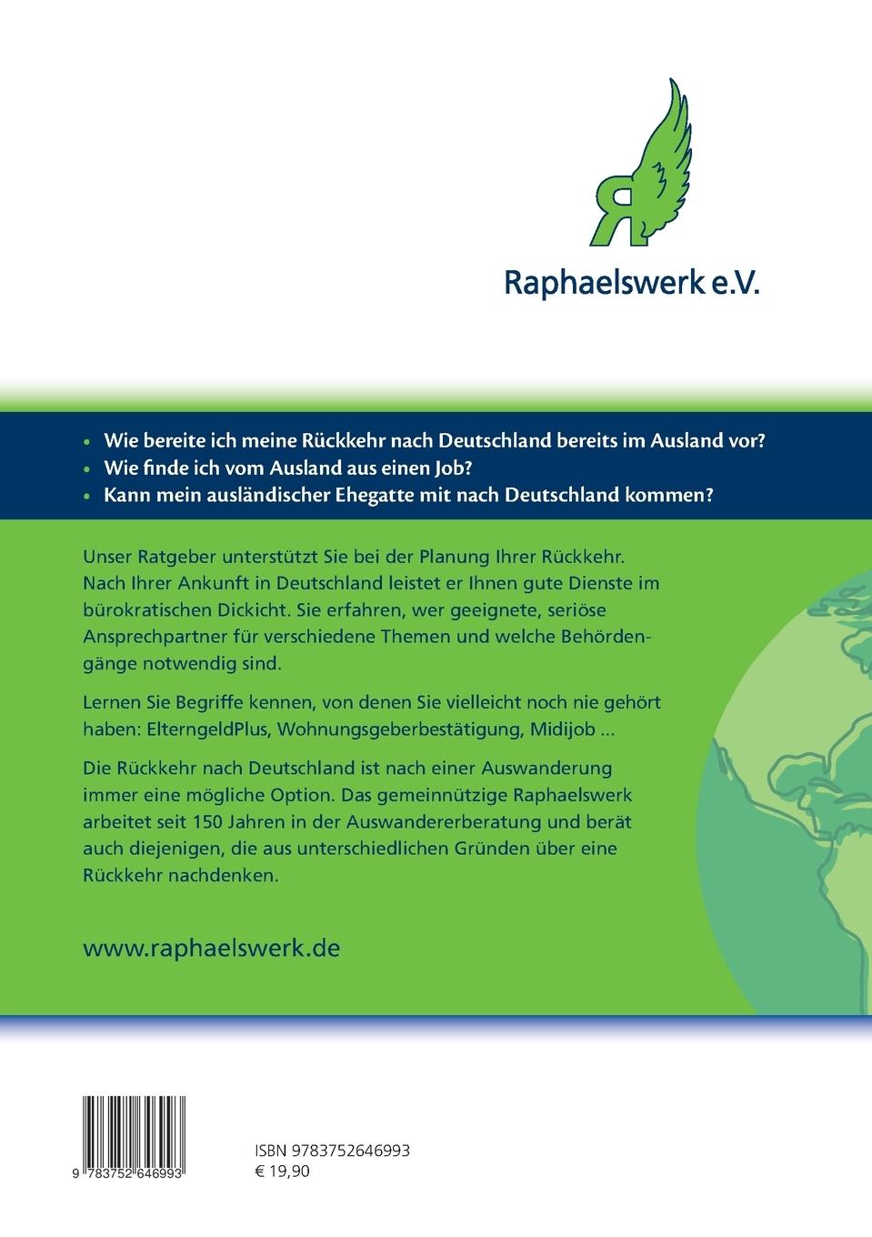 Rückseite: 9783752646993 | 1 x 1 Rückkehr nach Deutschland | Hinweise für Deutsche im Ausland