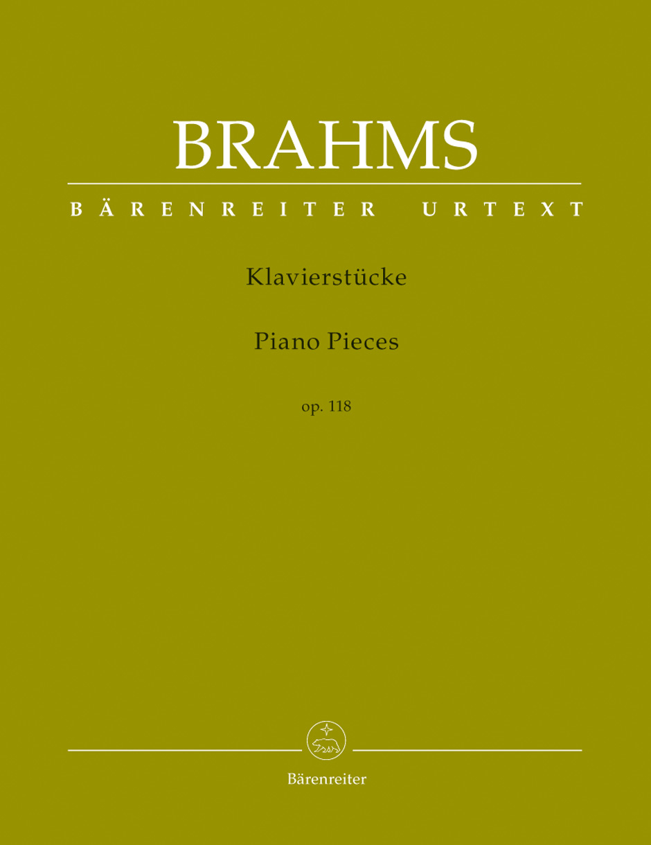 Cover: 9790006536993 | Klavierstücke op. 118 | Bärenreiter Urtext | Johannes Brahms | 24 S.