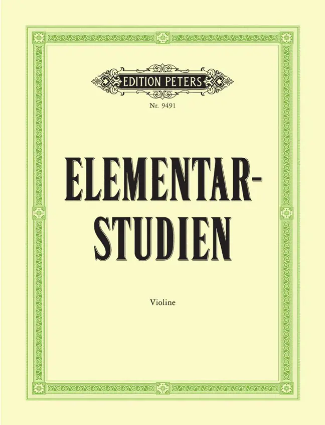 Cover: 9790014076993 | Elementar Studien | Thiemann | Buch | Edition Peters
