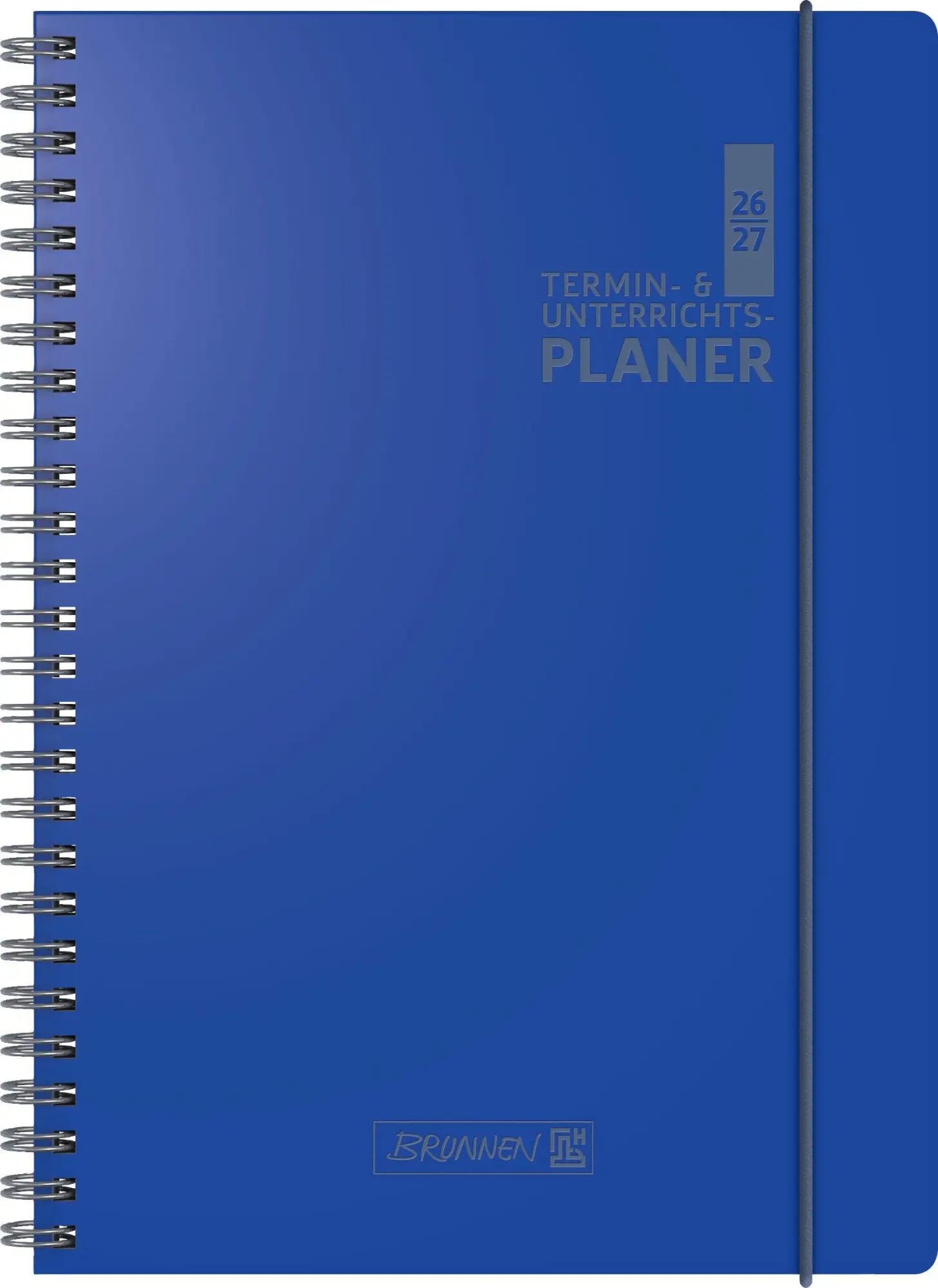 Cover: 4061947157093 | Termin- &amp; Unterrichtsplaner 2026/2027 A4, Kunststoff, blau | Buch