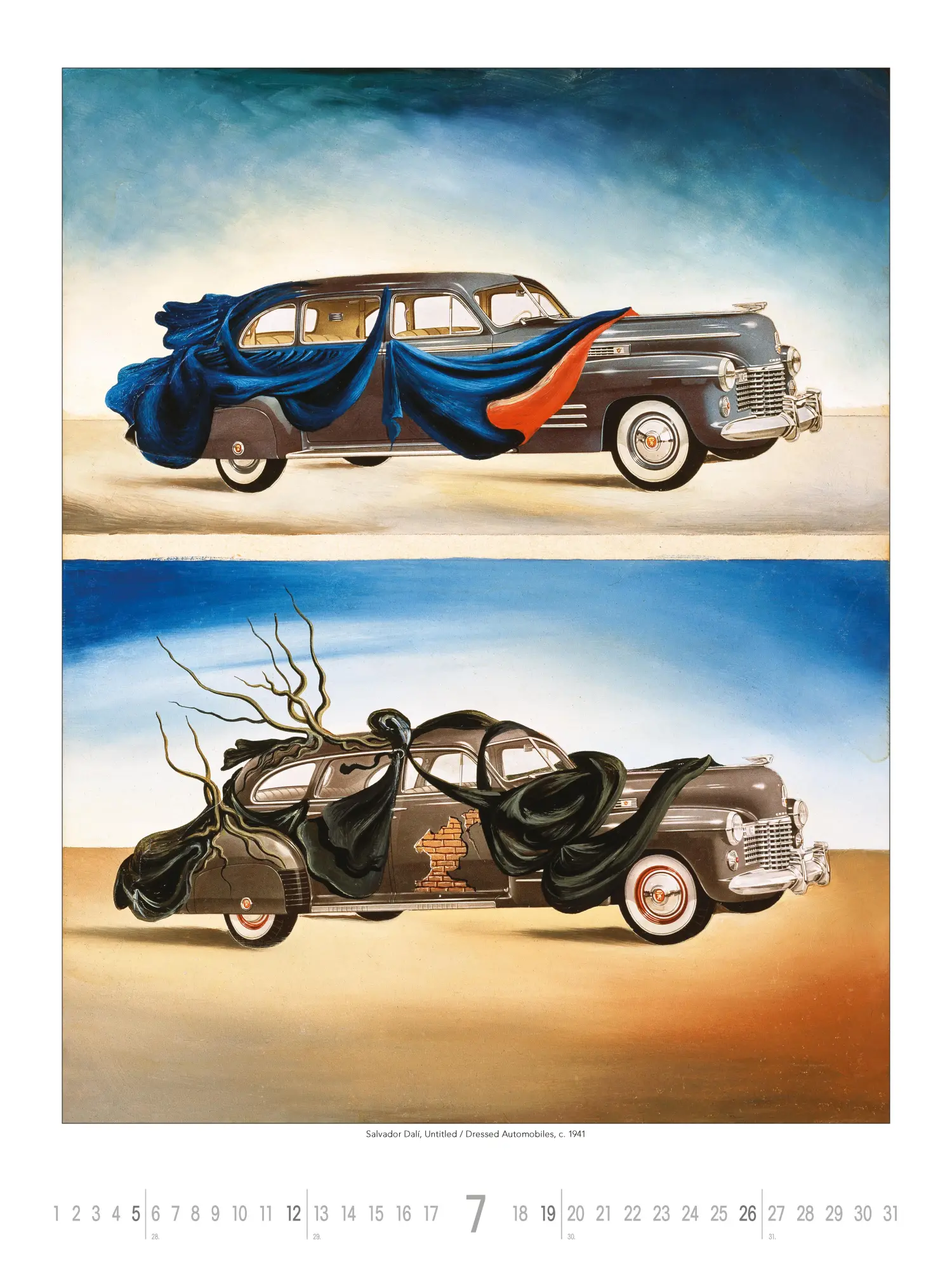 Bild: 4069095007093 | Salvador Dali 2026 - Bild-Kalender 42x56 cm - Kunst-Kalender -...
