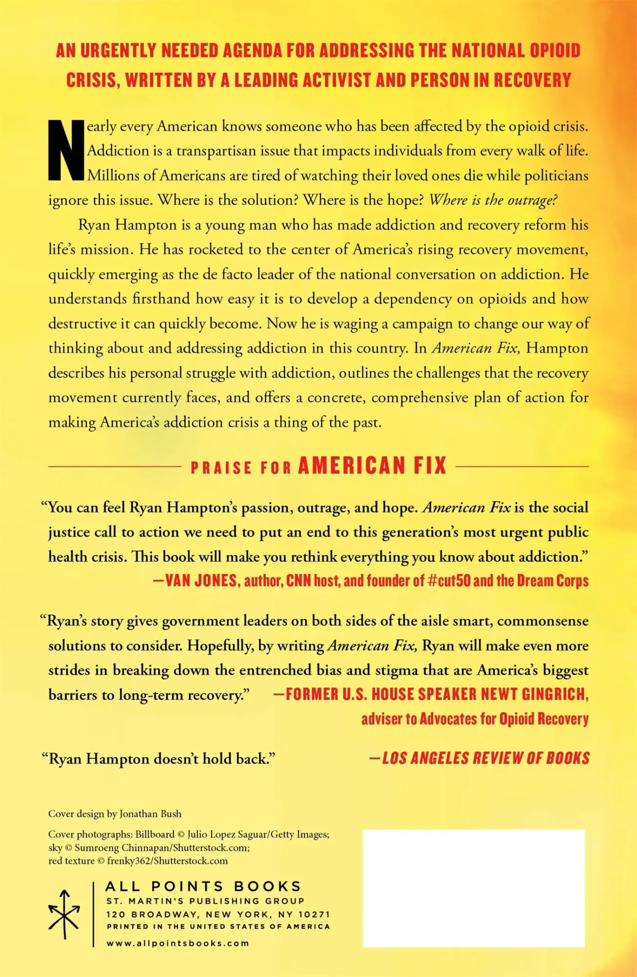 Rückseite: 9781250257093 | American Fix | Ryan Hampton | Taschenbuch | Kartoniert / Broschiert