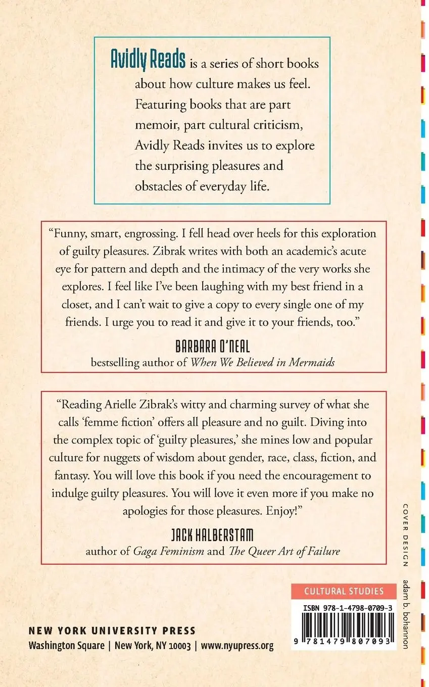 Rückseite: 9781479807093 | Avidly Reads Guilty Pleasures | Arielle Zibrak | Taschenbuch | 2021