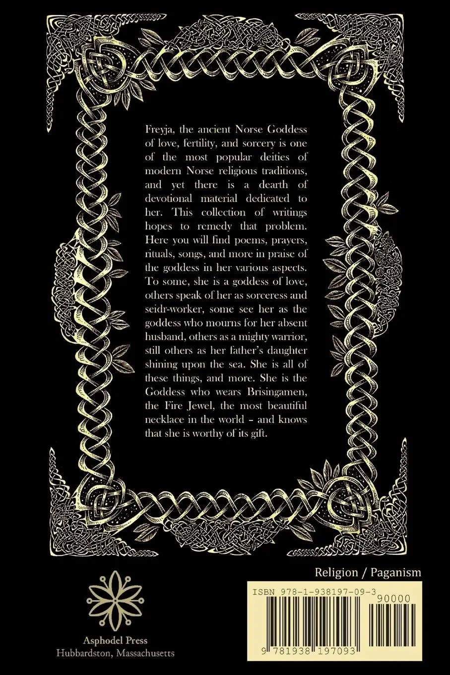 Rückseite: 9781938197093 | Fire Jewel | A Devotional for Freyja | Gefion Vanirdottir | Buch
