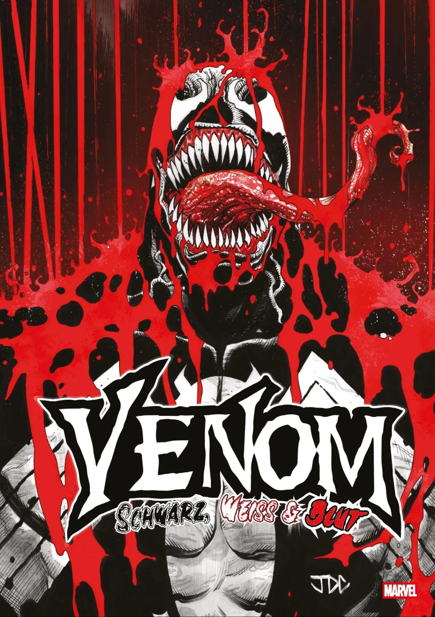 Cover: 9783741647093 | Venom: Schwarz, Weiß &amp; Blut | J. M. Dematteis (u. a.) | Buch | 136 S.
