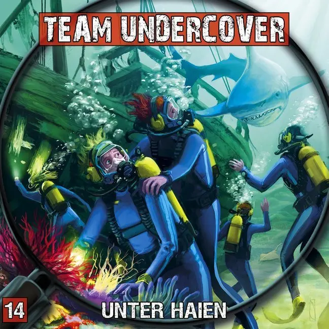 Cover: 9783945757093 | Team Undercover - Unter Haien, 1 Audio-CD | Team Undercover | Audio-CD
