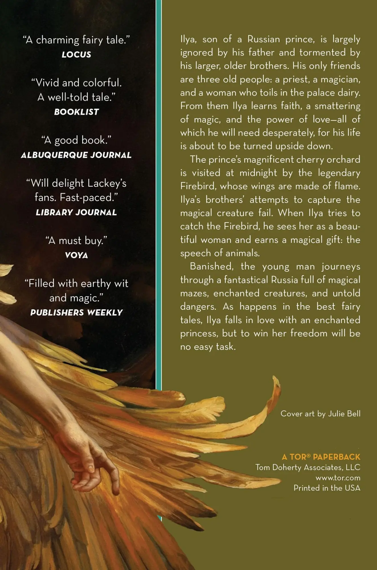 Rückseite: 9780765317193 | Firebird | Mercedes Lackey | Taschenbuch | Kartoniert / Broschiert