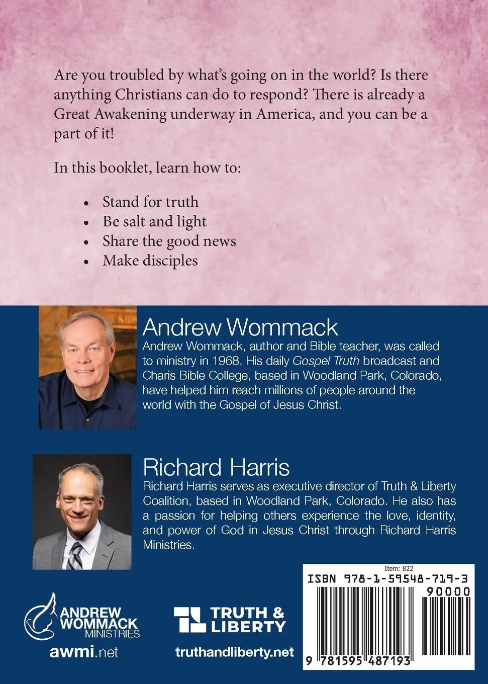 Rückseite: 9781595487193 | The Great Awakening | Andrew Wommack | Taschenbuch | Englisch | 2024