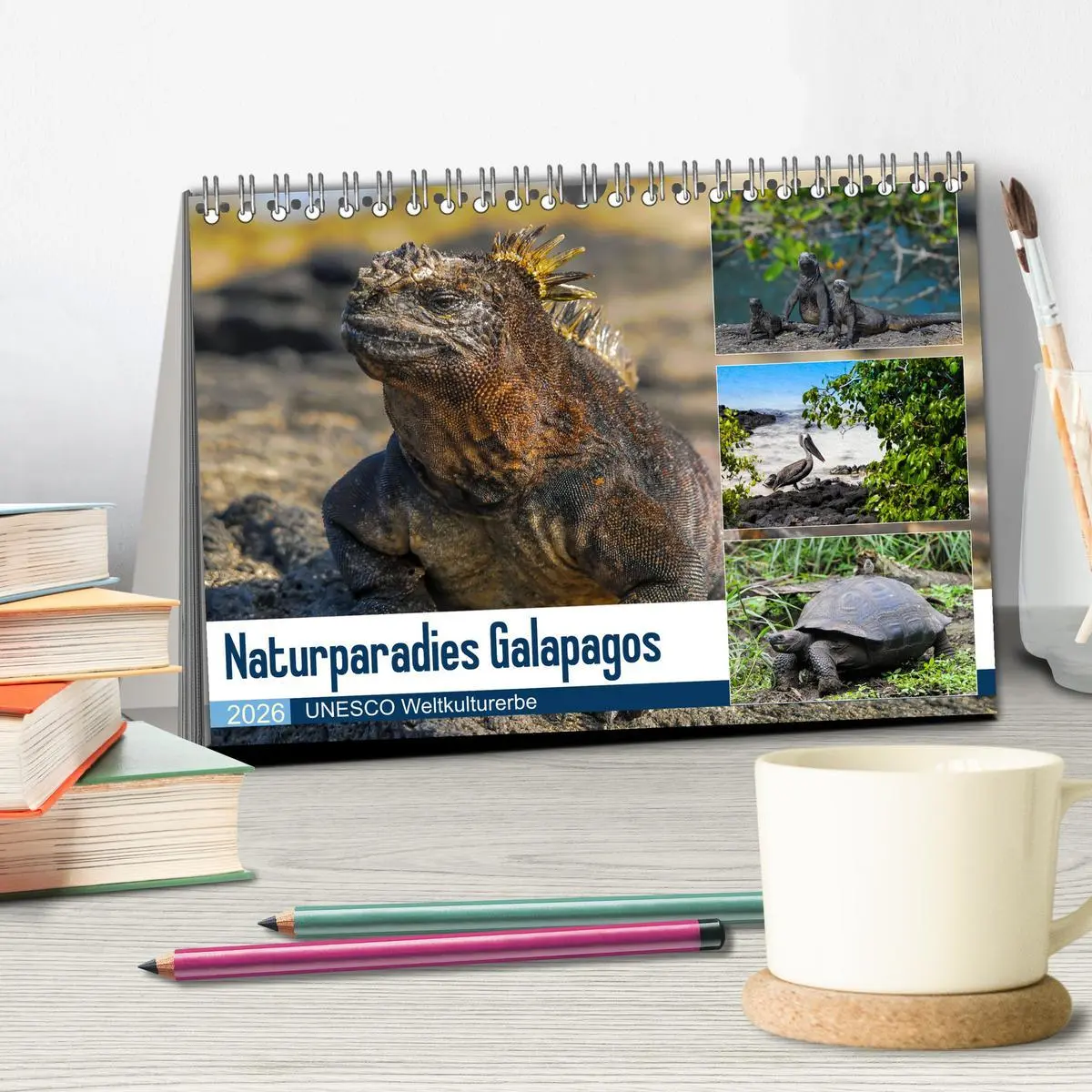 Bild: 9783457747193 | Naturparadies Galapagos - UNESCO Weltkulturerbe (Tischkalender 2026...