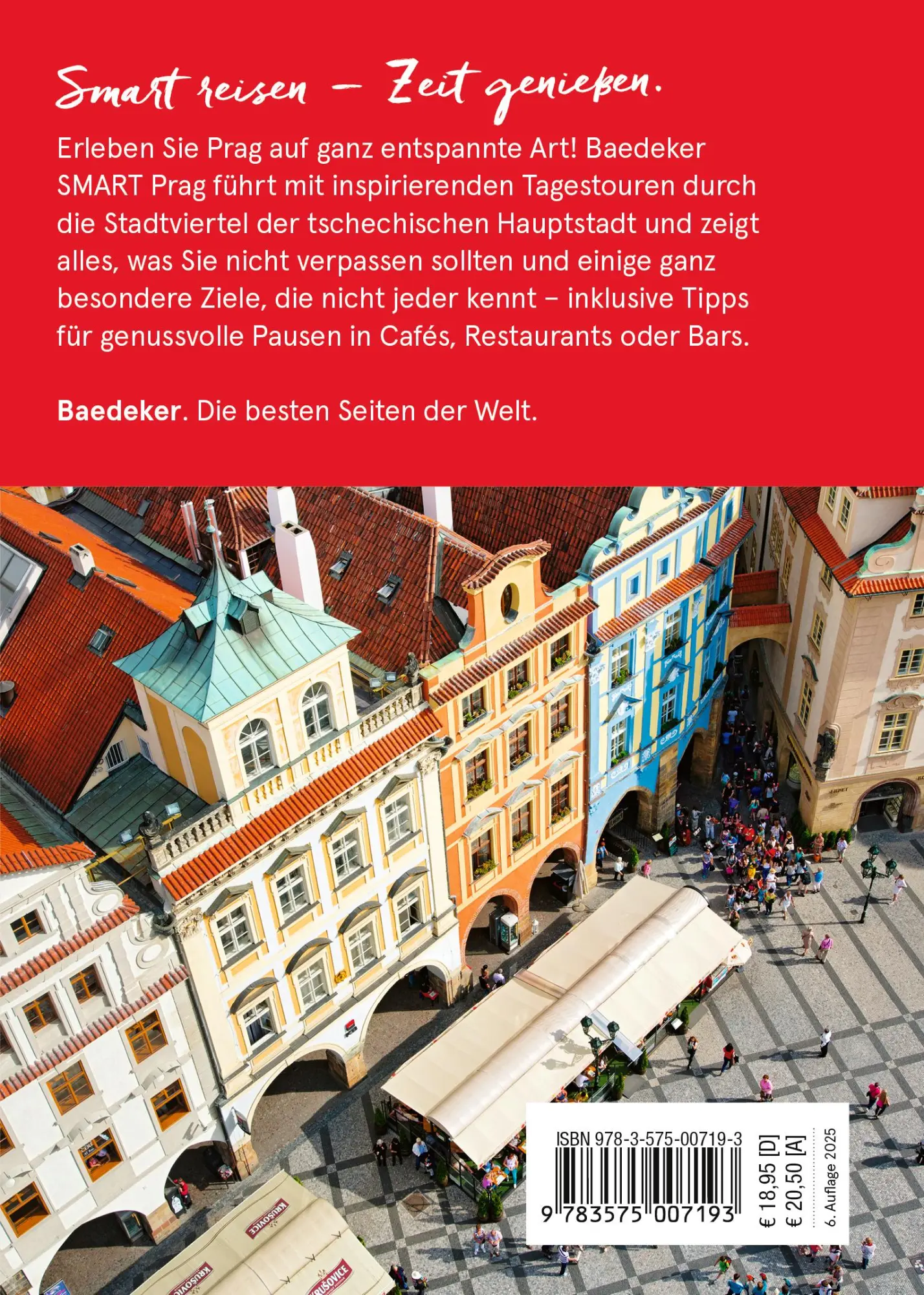 Rückseite: 9783575007193 | Baedeker SMART Reiseführer Prag | Jochen Müssig | Taschenbuch | 240 S.