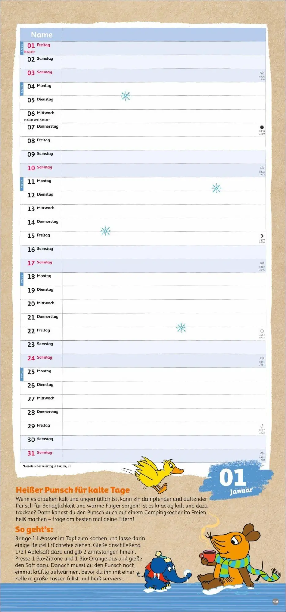 Bild: 9783756417193 | Nachhaltig Planen mit der Maus 2027 | Kalender | 15 S. | Deutsch