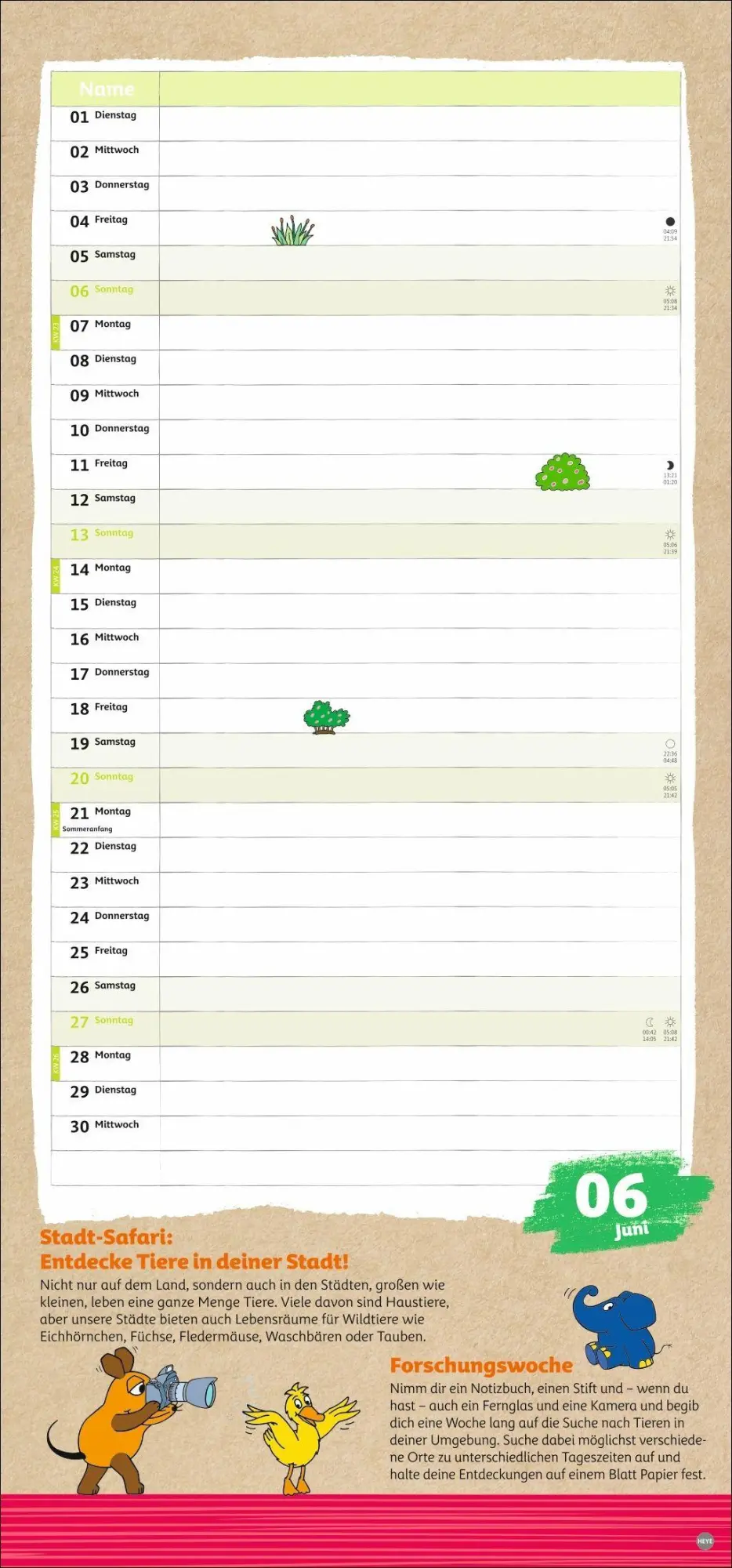 Bild: 9783756417193 | Nachhaltig Planen mit der Maus 2027 | Kalender | 15 S. | Deutsch