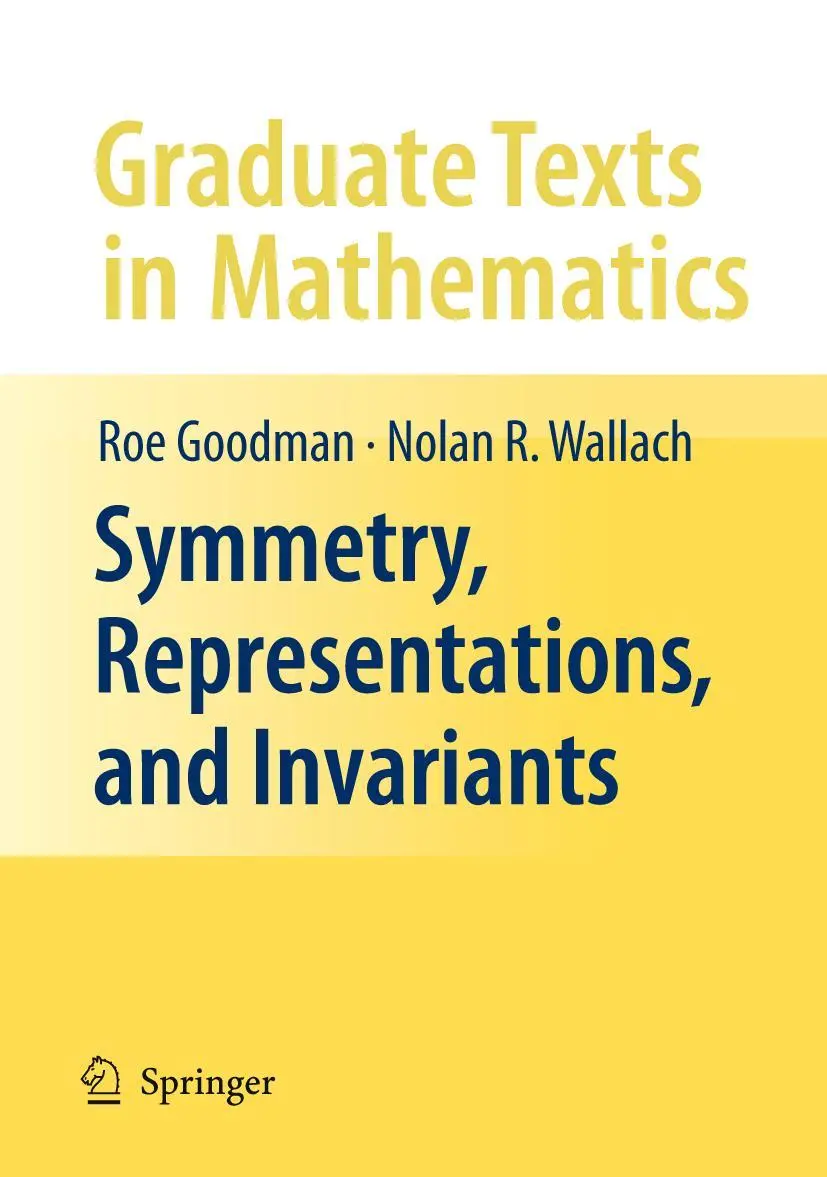 Cover: 9781441927293 | Symmetry, Representations, and Invariants | Roe Goodman (u. a.) | Buch