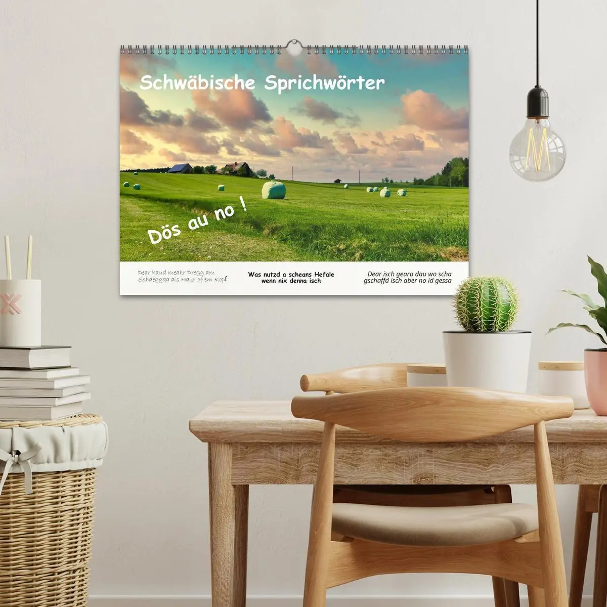 Bild: 9783457287293 | 03 Schwäbische Sprichwörter - Dös au no! (Wandkalender 2026 DIN A3...