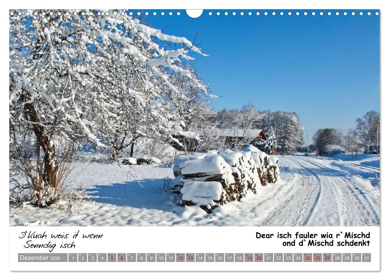 Bild: 9783457287293 | 03 Schwäbische Sprichwörter - Dös au no! (Wandkalender 2026 DIN A3...