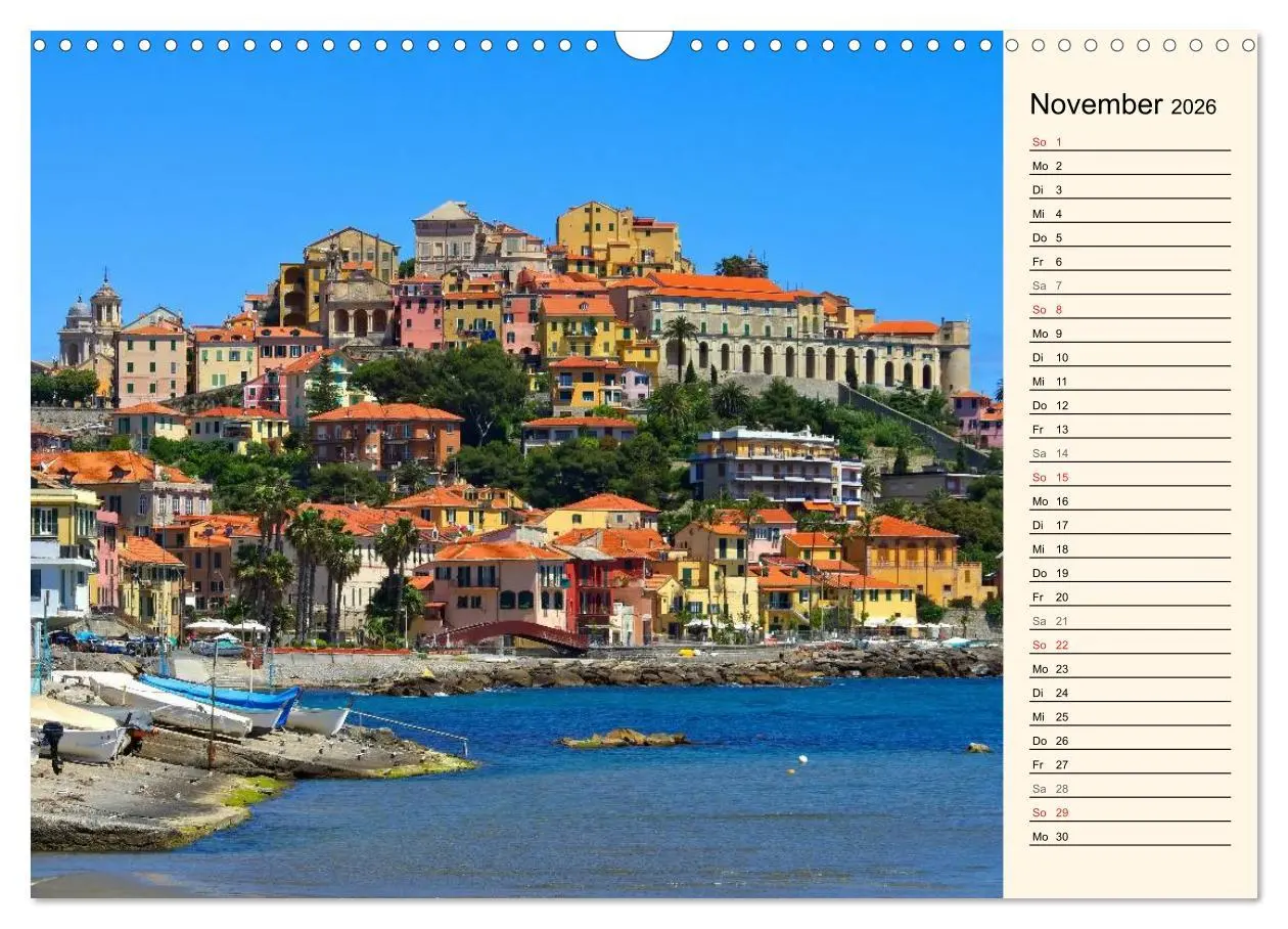 Bild: 9783457977293 | Urlaub an der Italienischen Riviera (Wandkalender 2026 DIN A3...