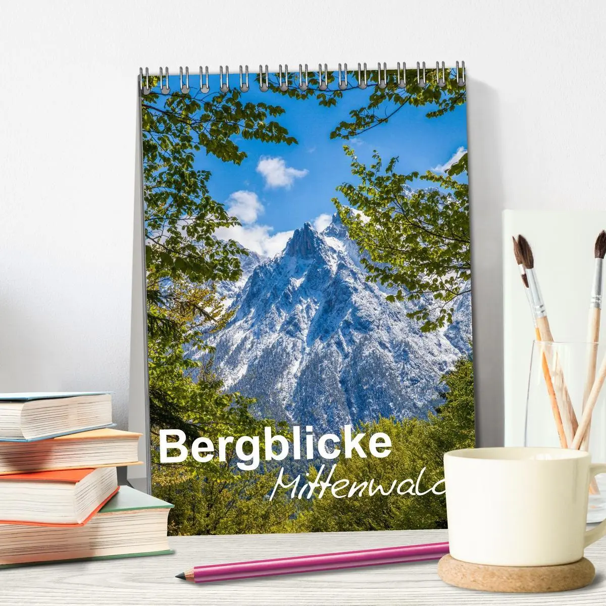 Bild: 9783516447293 | Bergblicke - Mittenwald (Tischkalender 2026 DIN A5 hoch), CALVENDO...