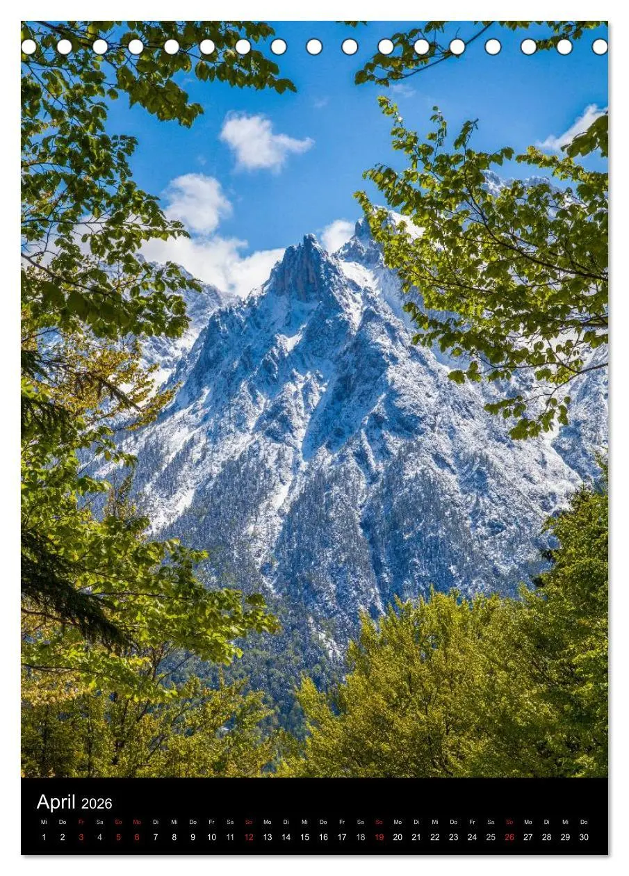 Bild: 9783516447293 | Bergblicke - Mittenwald (Tischkalender 2026 DIN A5 hoch), CALVENDO...