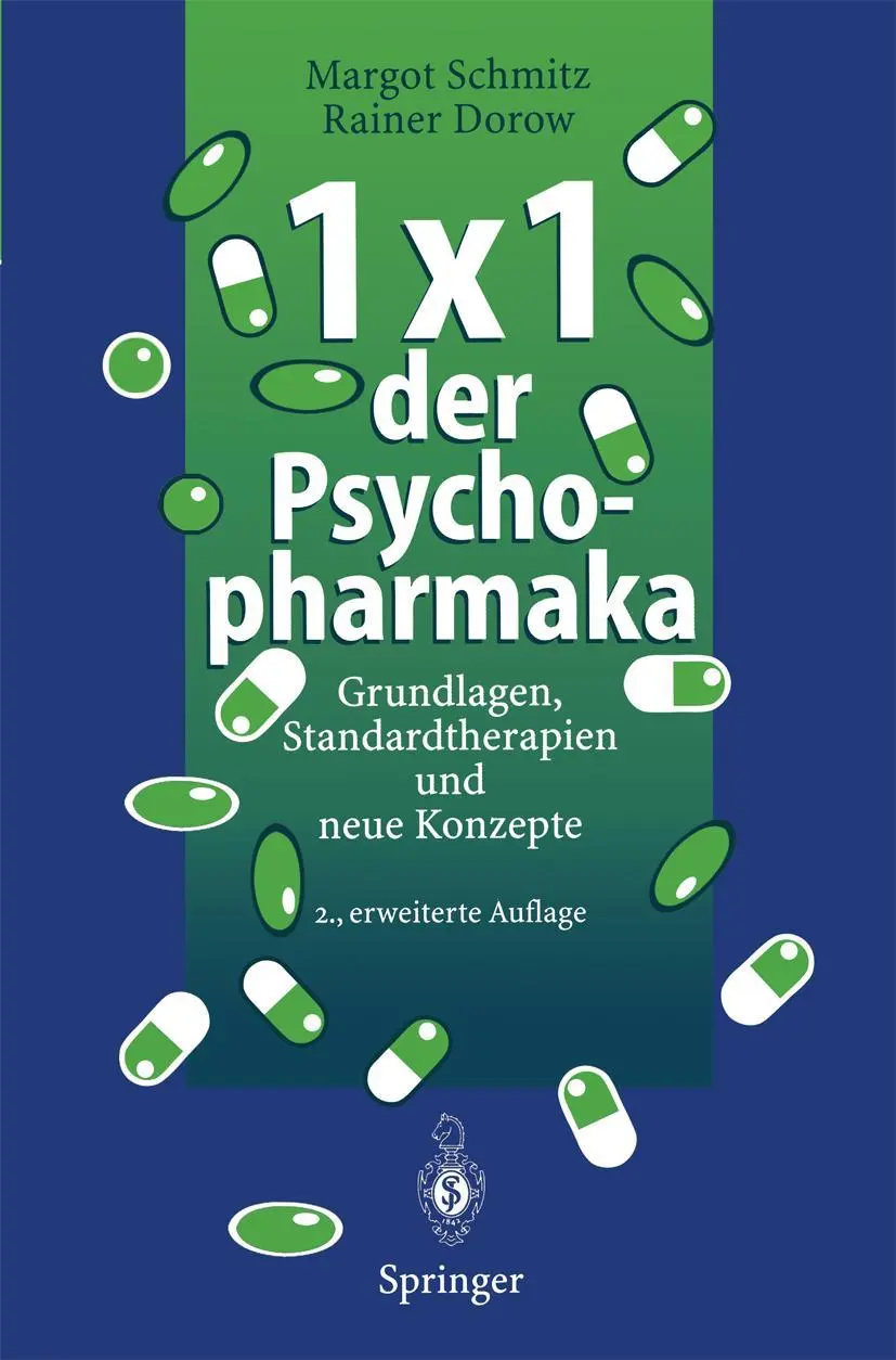 Cover: 9783540587293 | 1 × 1 der Psychopharmaka | Rainer Dorow (u. a.) | Taschenbuch | 1995