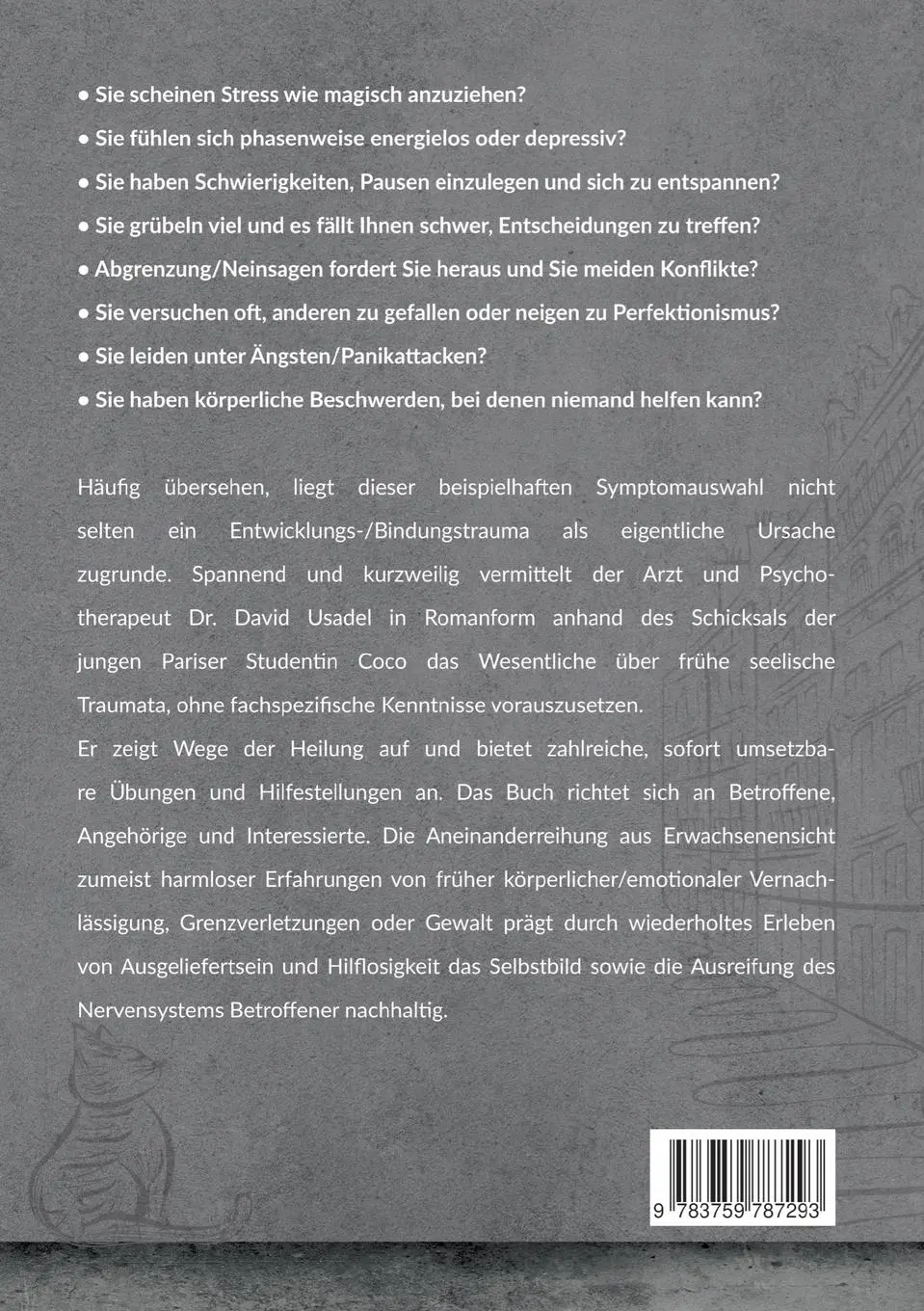 Rückseite: 9783759787293 | Grau ist bunter als oben und unten | David Usadel | Taschenbuch | 2024