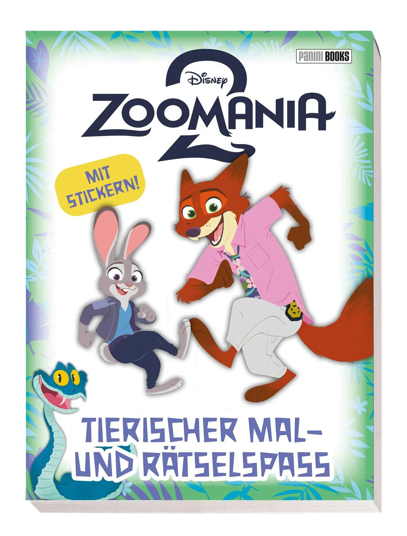 Cover: 9783833247293 | Disney Zoomania 2: Tierischer Mal- und Rätselspaß - Mit Stickern!
