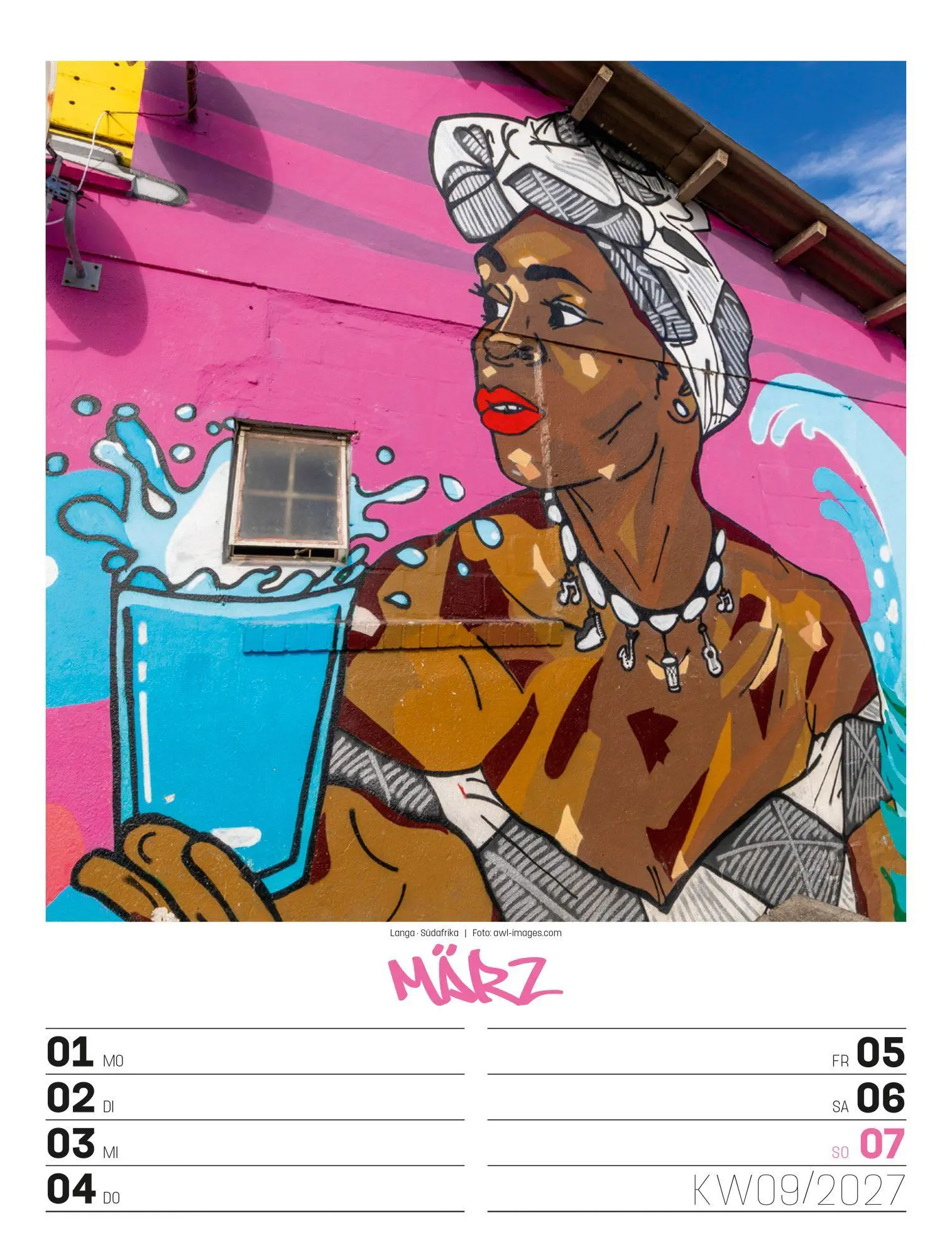 Bild: 9783838437293 | Street Art Wochenplaner Kalender 2027 | Ackermann Kunstverlag GmbH