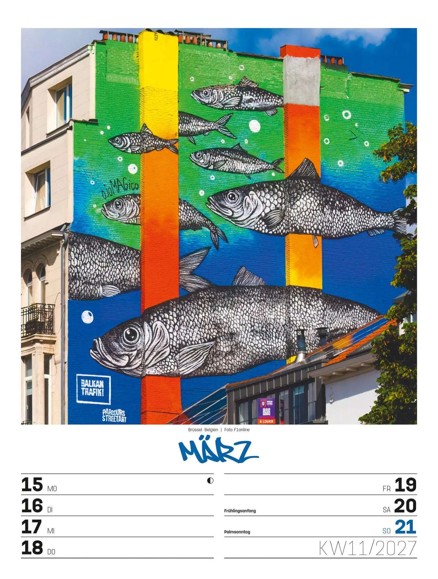 Bild: 9783838437293 | Street Art Wochenplaner Kalender 2027 | Ackermann Kunstverlag GmbH